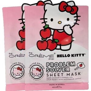 The Créme Shop Hello Kitty Problem Solver Sheet Mask (Set Of 2)
